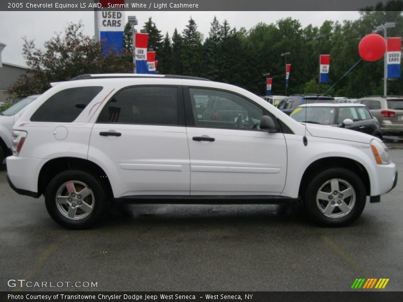 Summit White / Light Cashmere 2005 Chevrolet Equinox LS AWD