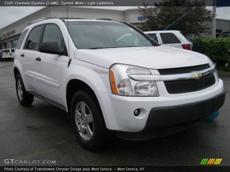 Summit White / Light Cashmere 2005 Chevrolet Equinox LS AWD