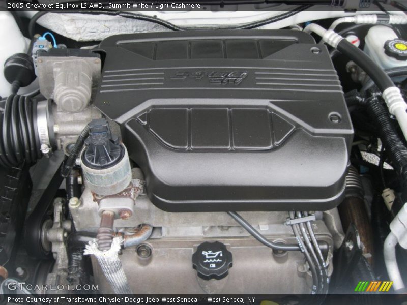 Summit White / Light Cashmere 2005 Chevrolet Equinox LS AWD