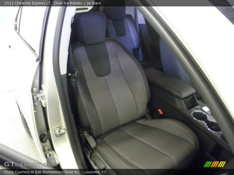 Silver Ice Metallic / Jet Black 2011 Chevrolet Equinox LT