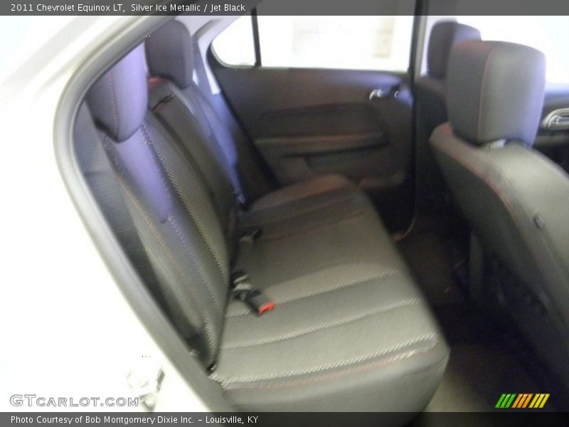 Silver Ice Metallic / Jet Black 2011 Chevrolet Equinox LT