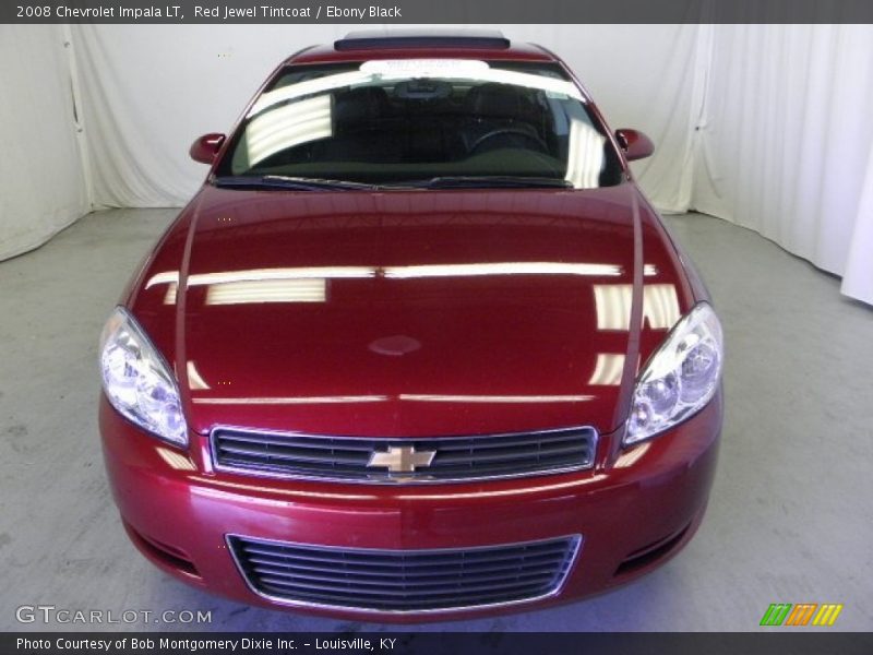 Red Jewel Tintcoat / Ebony Black 2008 Chevrolet Impala LT