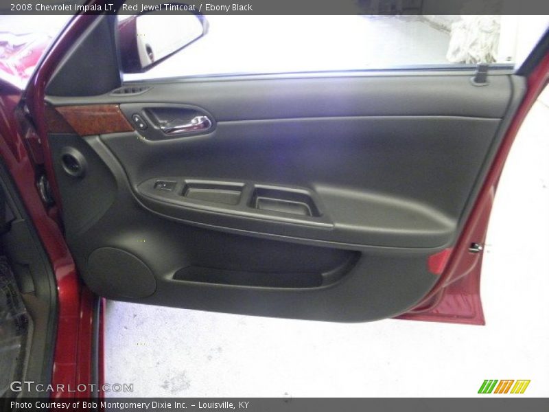 Red Jewel Tintcoat / Ebony Black 2008 Chevrolet Impala LT