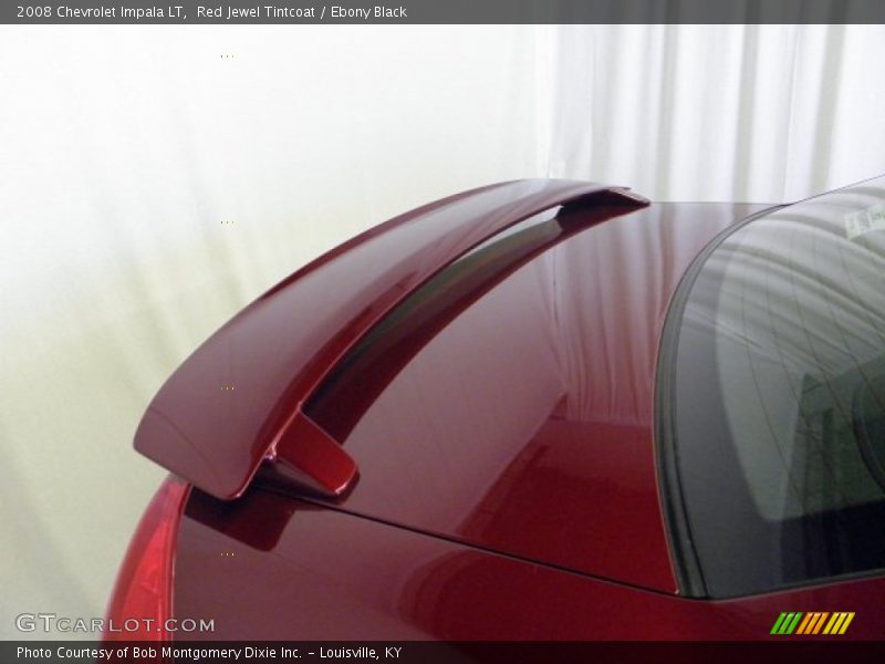 Red Jewel Tintcoat / Ebony Black 2008 Chevrolet Impala LT