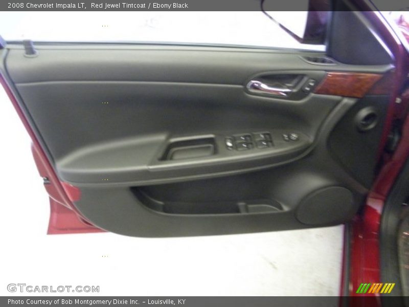 Red Jewel Tintcoat / Ebony Black 2008 Chevrolet Impala LT
