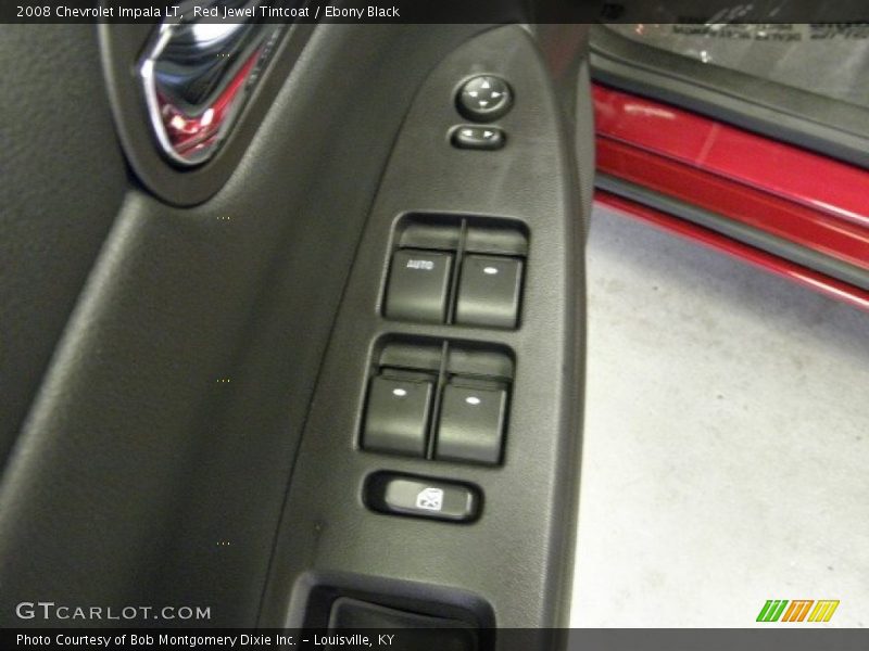 Red Jewel Tintcoat / Ebony Black 2008 Chevrolet Impala LT