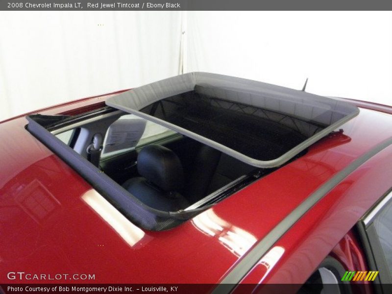 Red Jewel Tintcoat / Ebony Black 2008 Chevrolet Impala LT