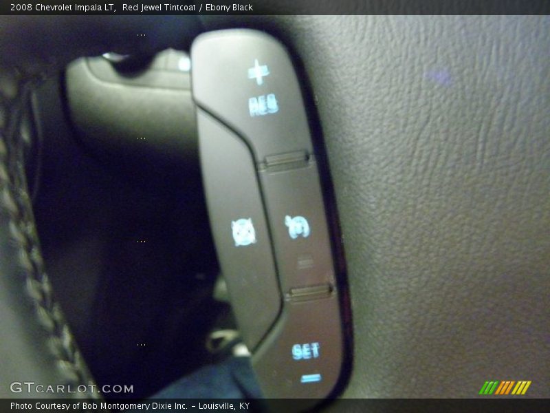 Red Jewel Tintcoat / Ebony Black 2008 Chevrolet Impala LT