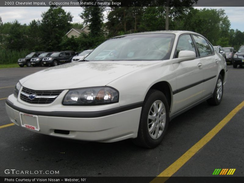Cappuccino Frost Metallic / Neutral Beige 2003 Chevrolet Impala