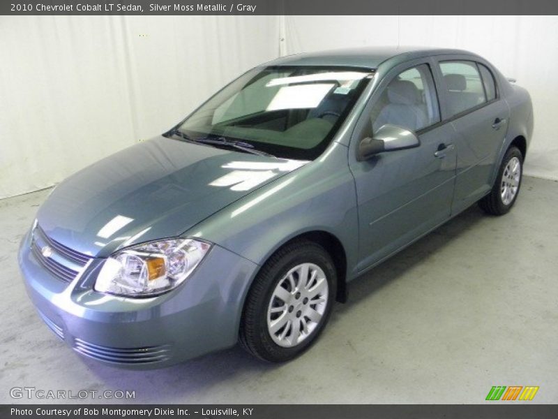 Silver Moss Metallic / Gray 2010 Chevrolet Cobalt LT Sedan