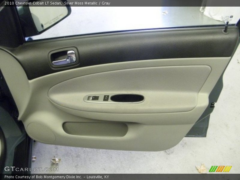 Silver Moss Metallic / Gray 2010 Chevrolet Cobalt LT Sedan