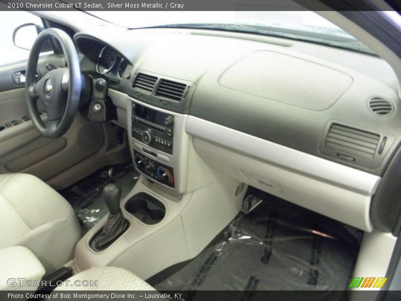 Silver Moss Metallic / Gray 2010 Chevrolet Cobalt LT Sedan