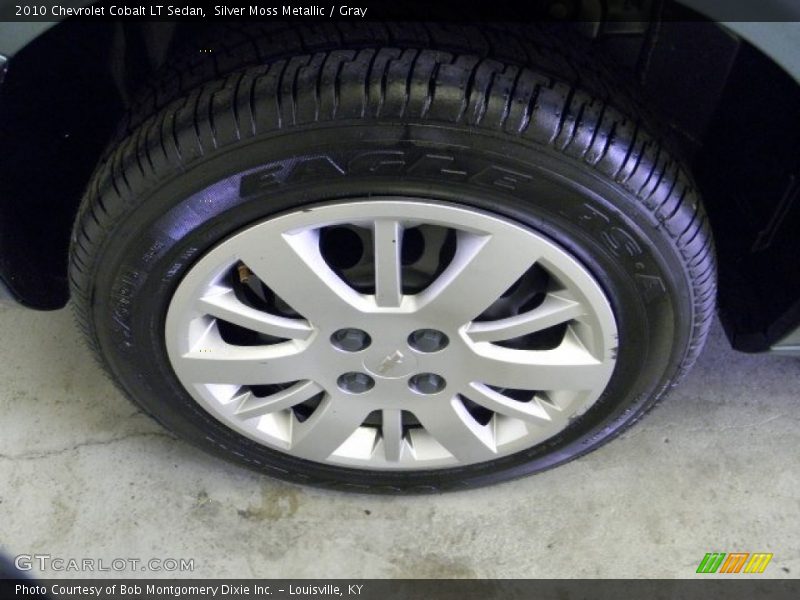 Silver Moss Metallic / Gray 2010 Chevrolet Cobalt LT Sedan