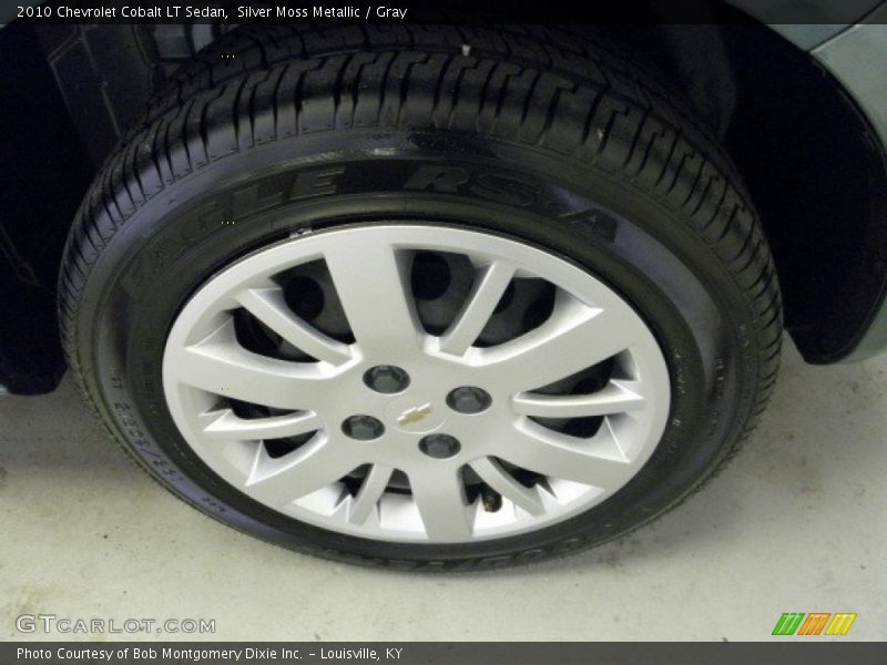Silver Moss Metallic / Gray 2010 Chevrolet Cobalt LT Sedan
