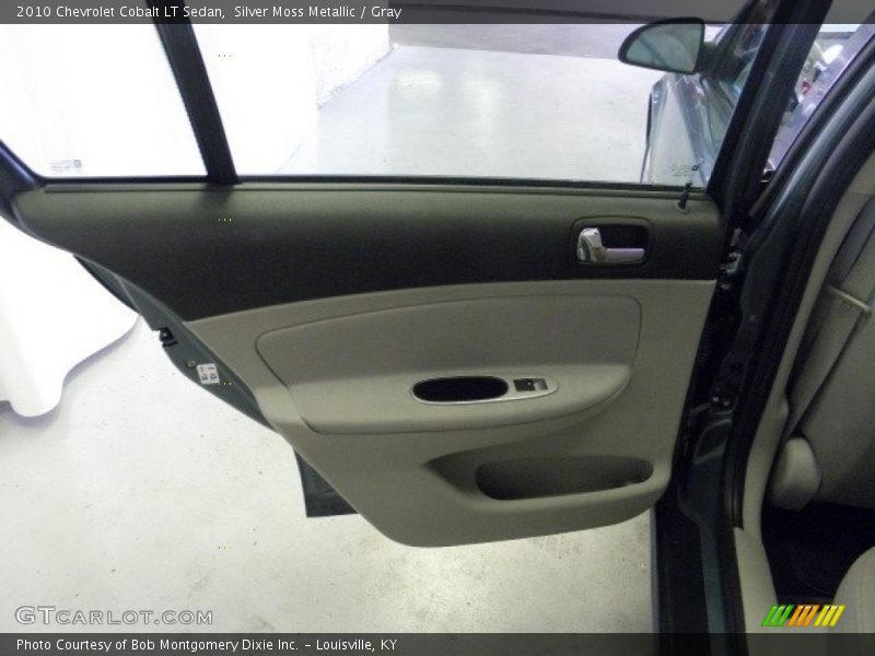 Silver Moss Metallic / Gray 2010 Chevrolet Cobalt LT Sedan