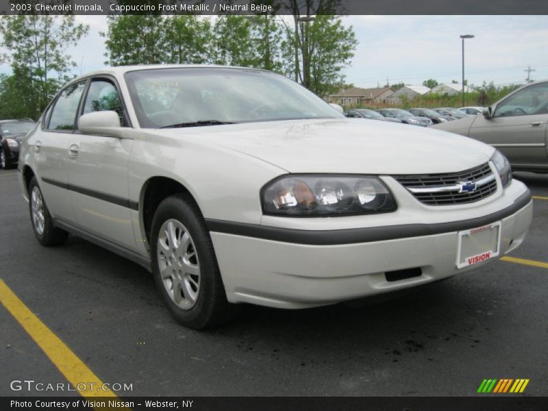 Cappuccino Frost Metallic / Neutral Beige 2003 Chevrolet Impala