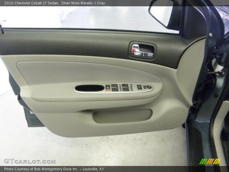 Silver Moss Metallic / Gray 2010 Chevrolet Cobalt LT Sedan