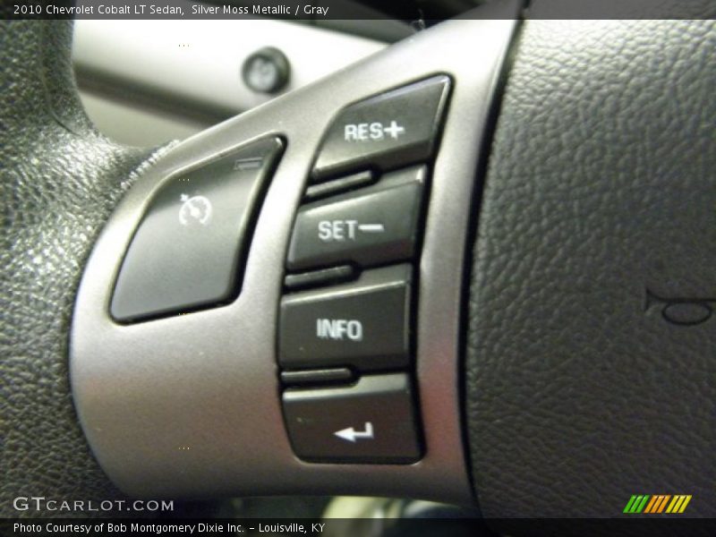 Silver Moss Metallic / Gray 2010 Chevrolet Cobalt LT Sedan