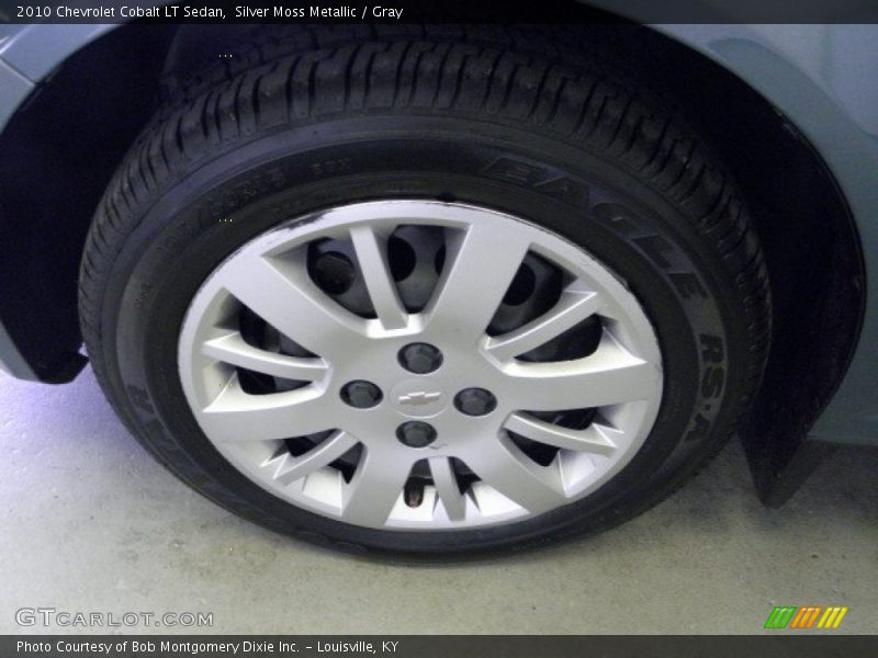 Silver Moss Metallic / Gray 2010 Chevrolet Cobalt LT Sedan