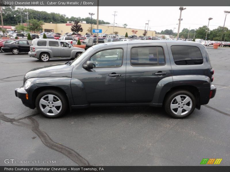 Cyber Gray Metallic / Ebony 2010 Chevrolet HHR LS