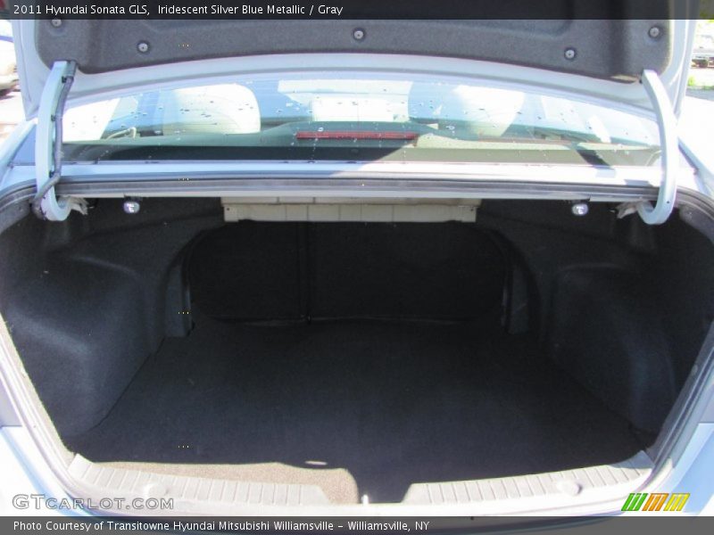 Iridescent Silver Blue Metallic / Gray 2011 Hyundai Sonata GLS