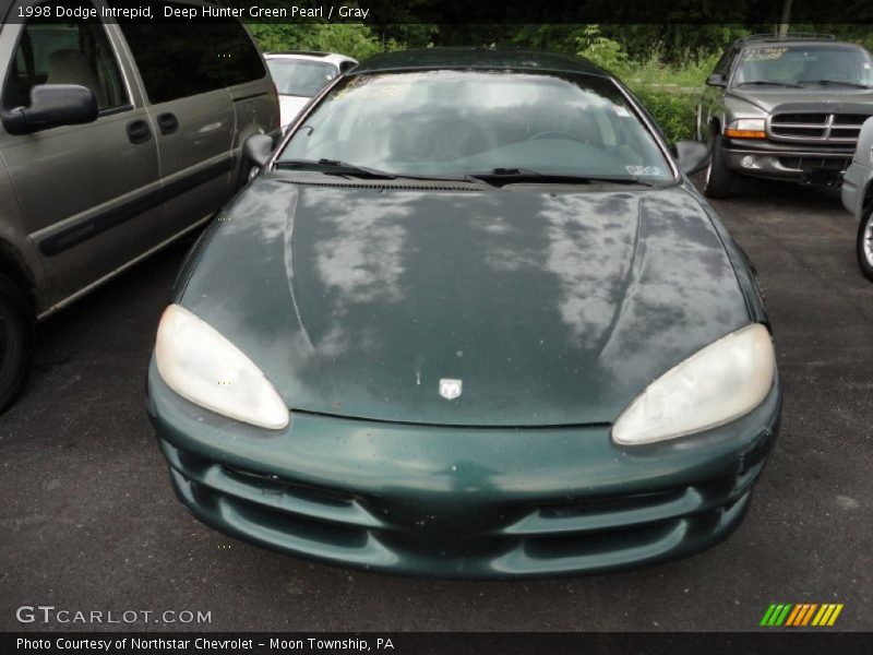 Deep Hunter Green Pearl / Gray 1998 Dodge Intrepid