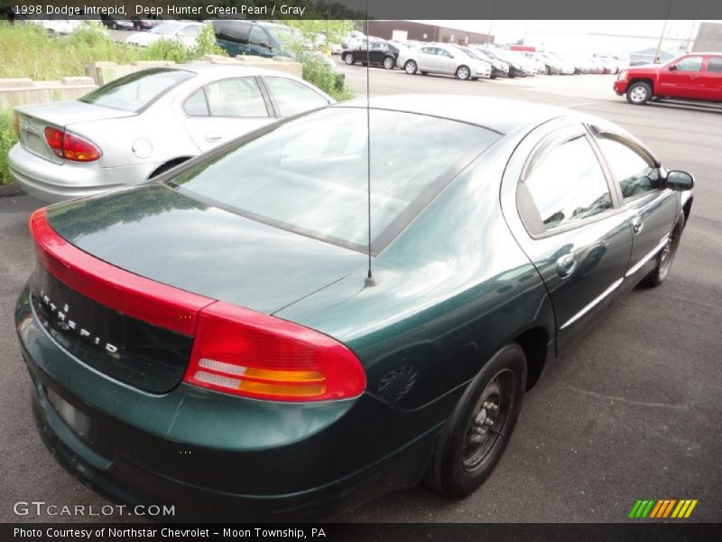 Deep Hunter Green Pearl / Gray 1998 Dodge Intrepid