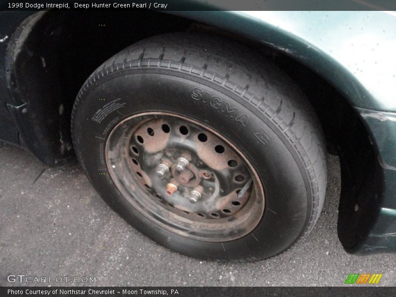 Deep Hunter Green Pearl / Gray 1998 Dodge Intrepid