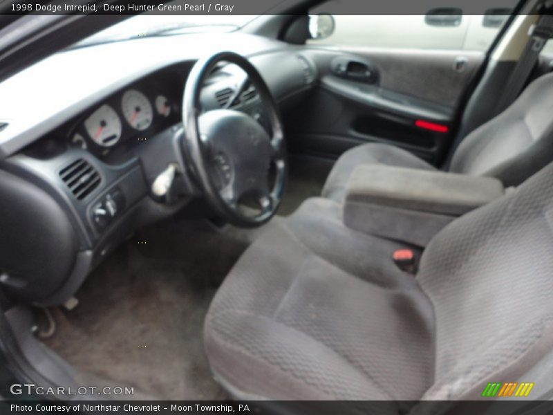 Deep Hunter Green Pearl / Gray 1998 Dodge Intrepid