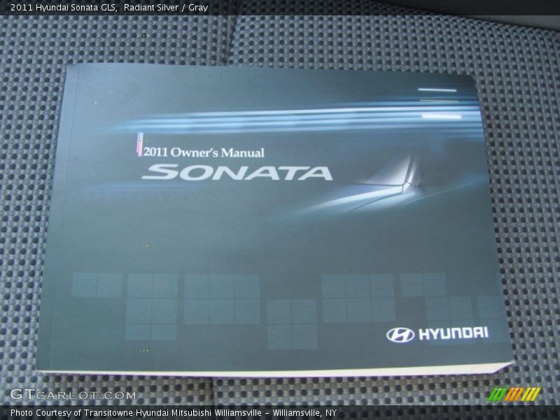 Radiant Silver / Gray 2011 Hyundai Sonata GLS