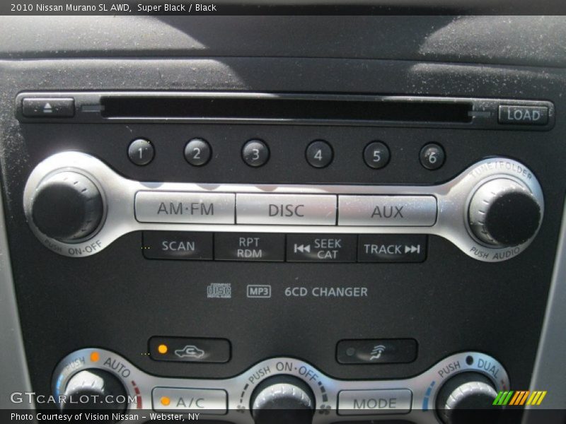 Super Black / Black 2010 Nissan Murano SL AWD