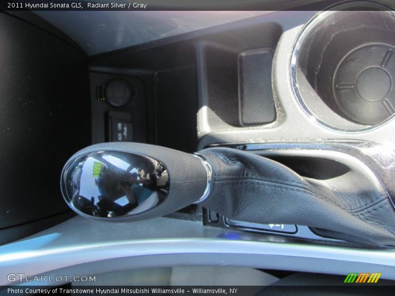 Radiant Silver / Gray 2011 Hyundai Sonata GLS
