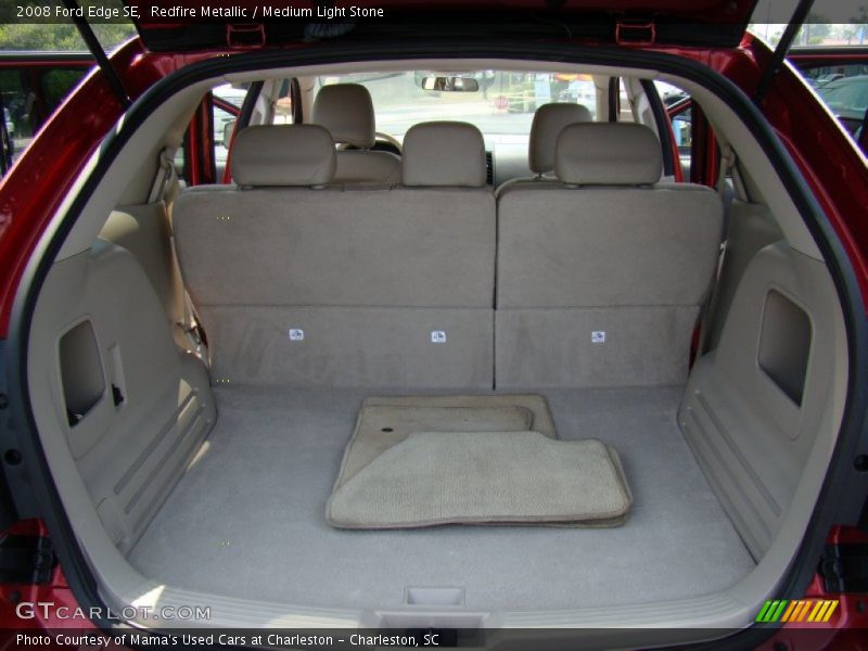 Redfire Metallic / Medium Light Stone 2008 Ford Edge SE
