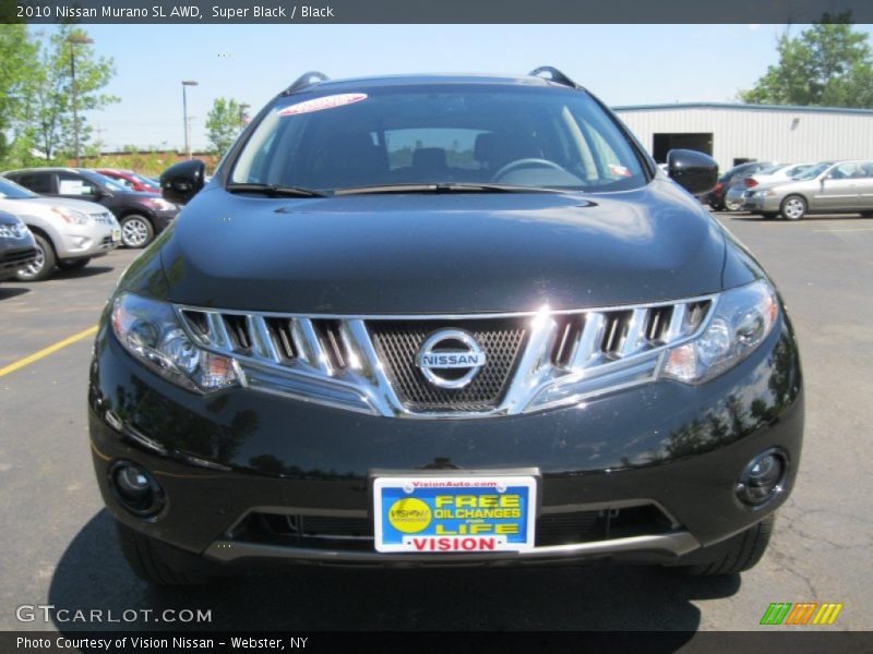 Super Black / Black 2010 Nissan Murano SL AWD