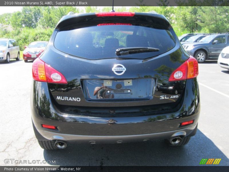 Super Black / Black 2010 Nissan Murano SL AWD