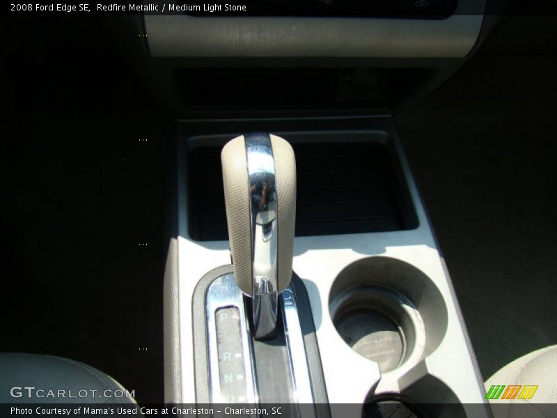 Redfire Metallic / Medium Light Stone 2008 Ford Edge SE