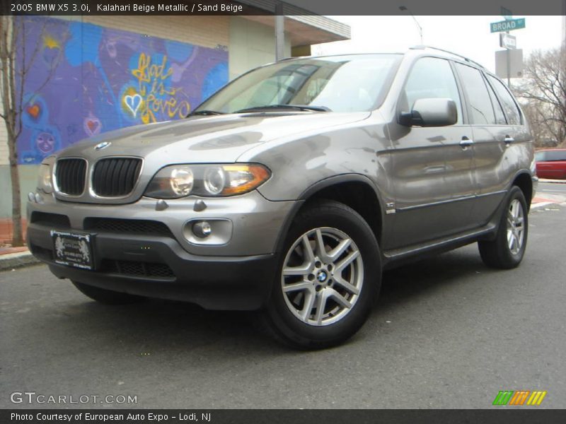 Kalahari Beige Metallic / Sand Beige 2005 BMW X5 3.0i