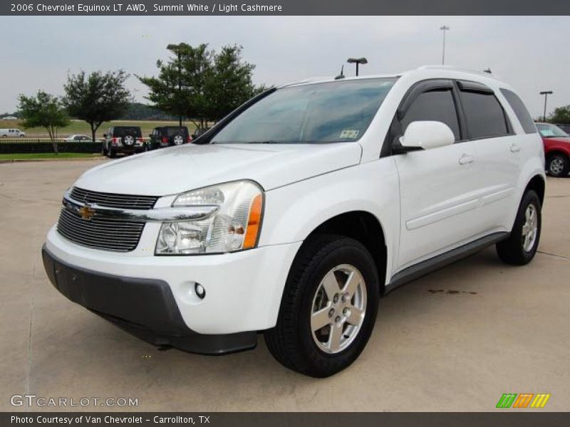 Summit White / Light Cashmere 2006 Chevrolet Equinox LT AWD
