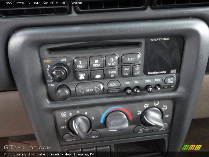 Controls of 1999 Venture 