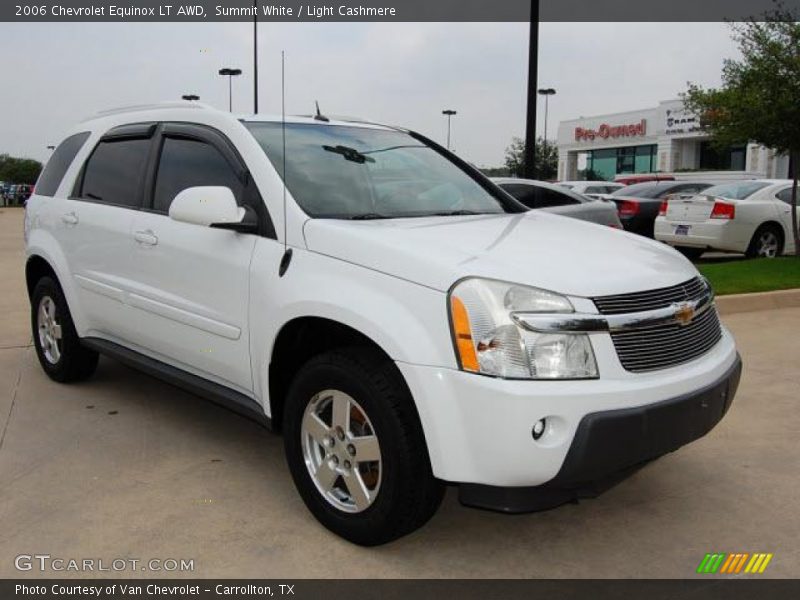 Summit White / Light Cashmere 2006 Chevrolet Equinox LT AWD