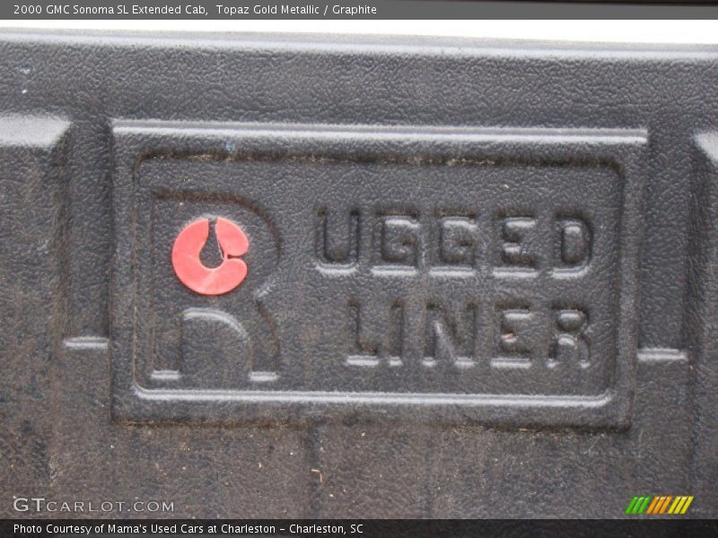 Topaz Gold Metallic / Graphite 2000 GMC Sonoma SL Extended Cab