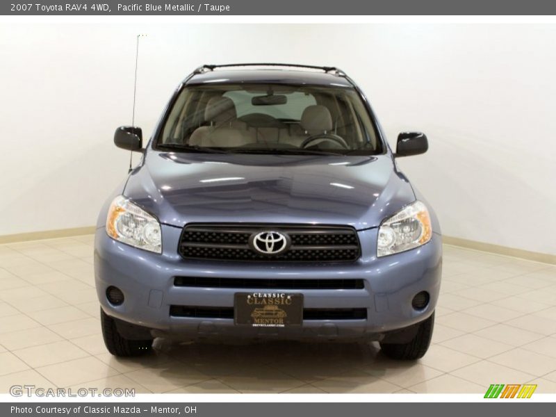 Pacific Blue Metallic / Taupe 2007 Toyota RAV4 4WD
