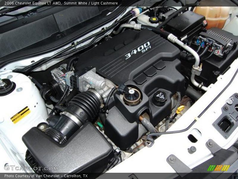 Summit White / Light Cashmere 2006 Chevrolet Equinox LT AWD