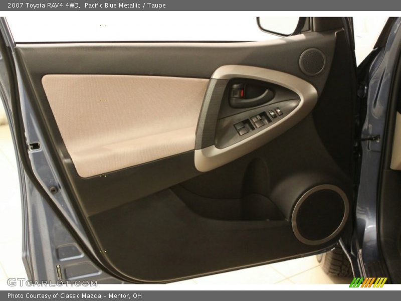 Pacific Blue Metallic / Taupe 2007 Toyota RAV4 4WD