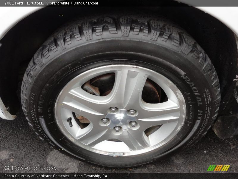 Vibrant White / Dark Charcoal 2001 Ford Taurus SEL