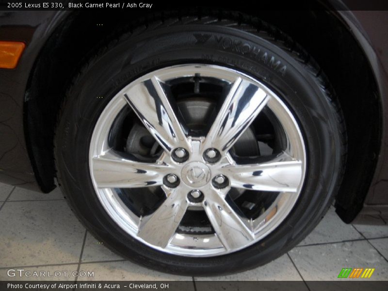 Black Garnet Pearl / Ash Gray 2005 Lexus ES 330