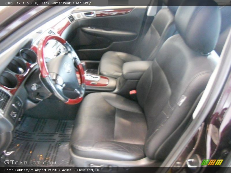 Black Garnet Pearl / Ash Gray 2005 Lexus ES 330