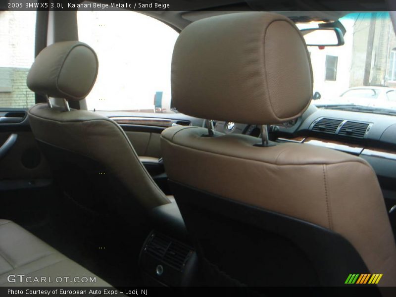 Kalahari Beige Metallic / Sand Beige 2005 BMW X5 3.0i