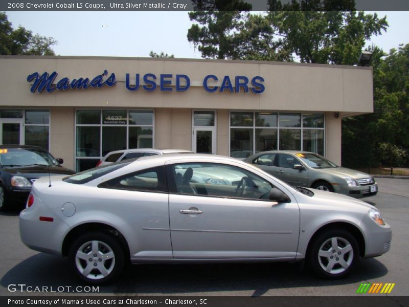 Ultra Silver Metallic / Gray 2008 Chevrolet Cobalt LS Coupe