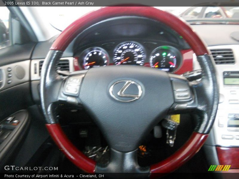 Black Garnet Pearl / Ash Gray 2005 Lexus ES 330